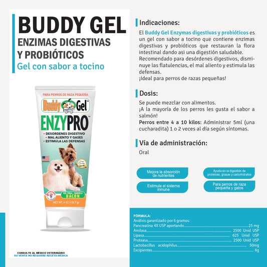 B. Gel Enzimas Y Probióticos 4 oz