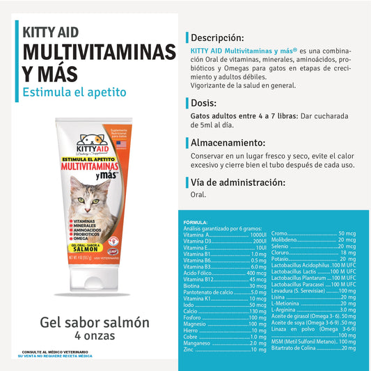 Kitty Aid Multivitaminas Y Más