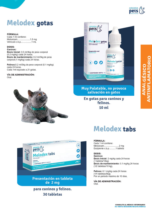 Melodex Tabletas X30Tabs