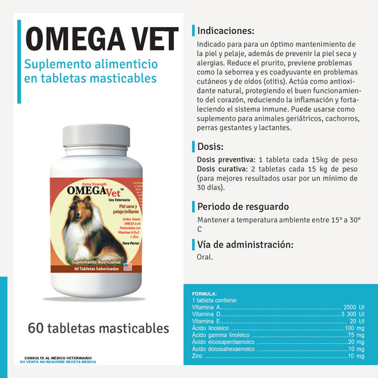 Omega Vet 60 Tab