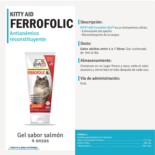 Kitty Aid Ferrofolic B-12