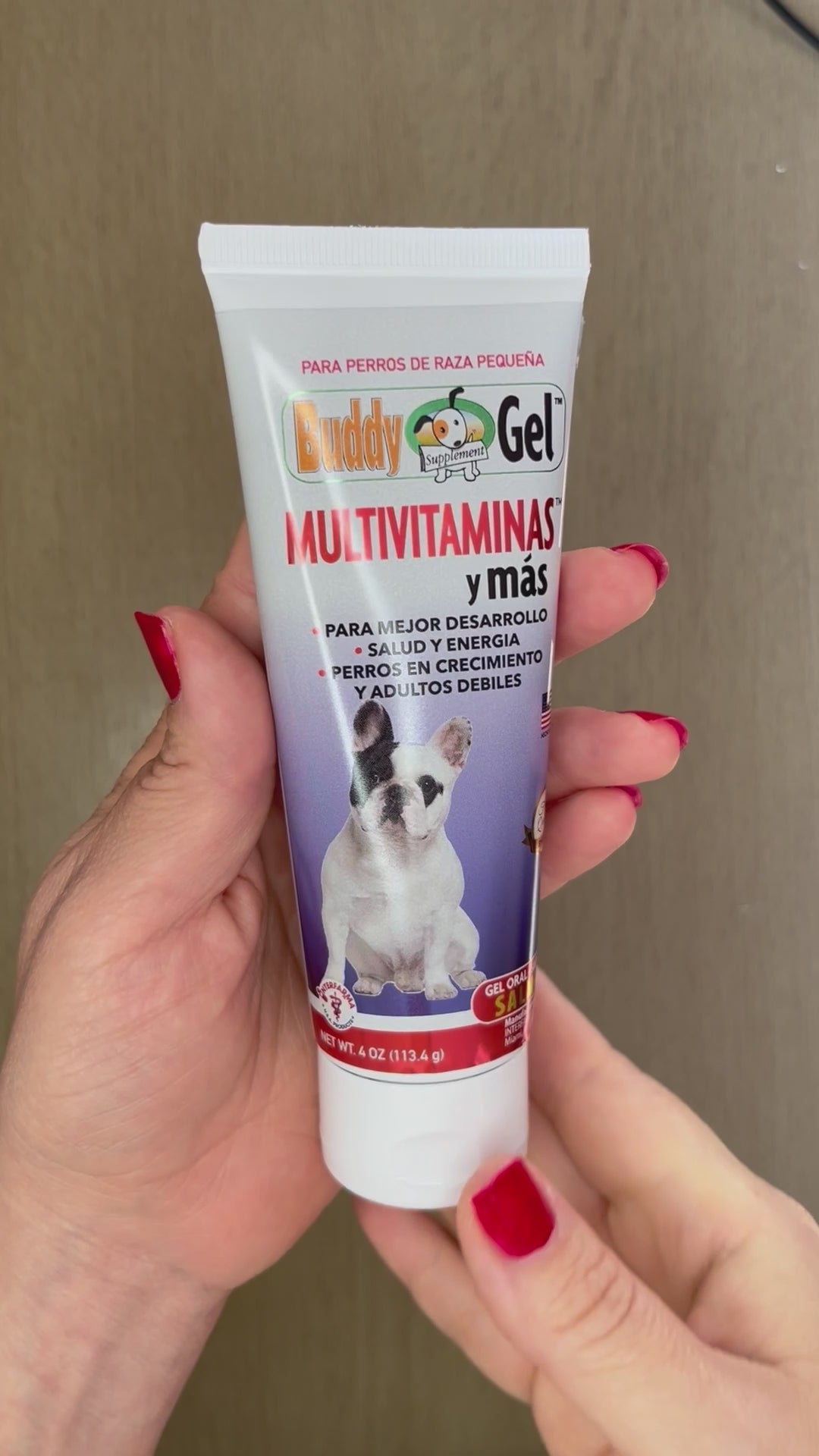 B. Gel Multivitaminas Y Más 4 oz