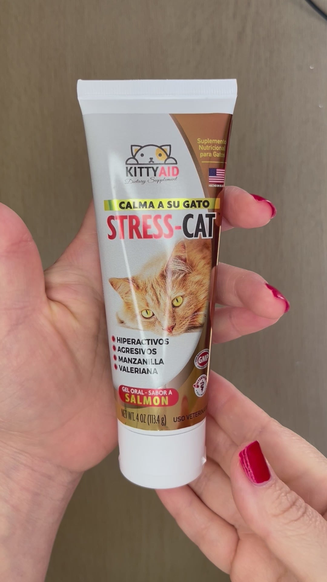 Kitty Aid Stress Cat